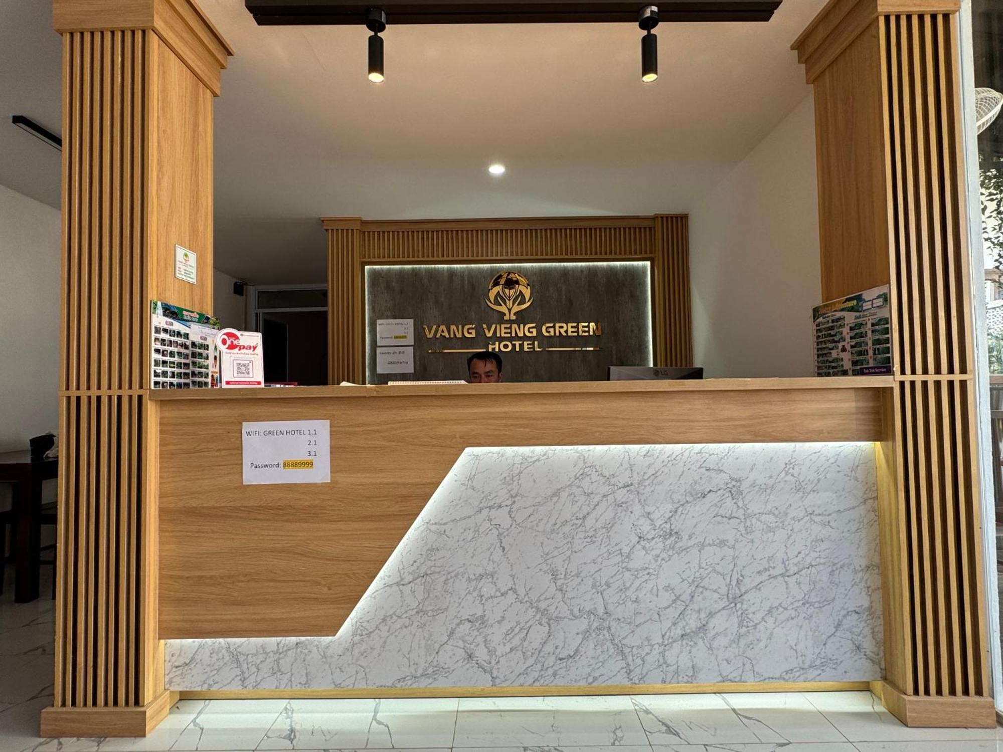 Vang Vieng Green Hotel Exterior photo